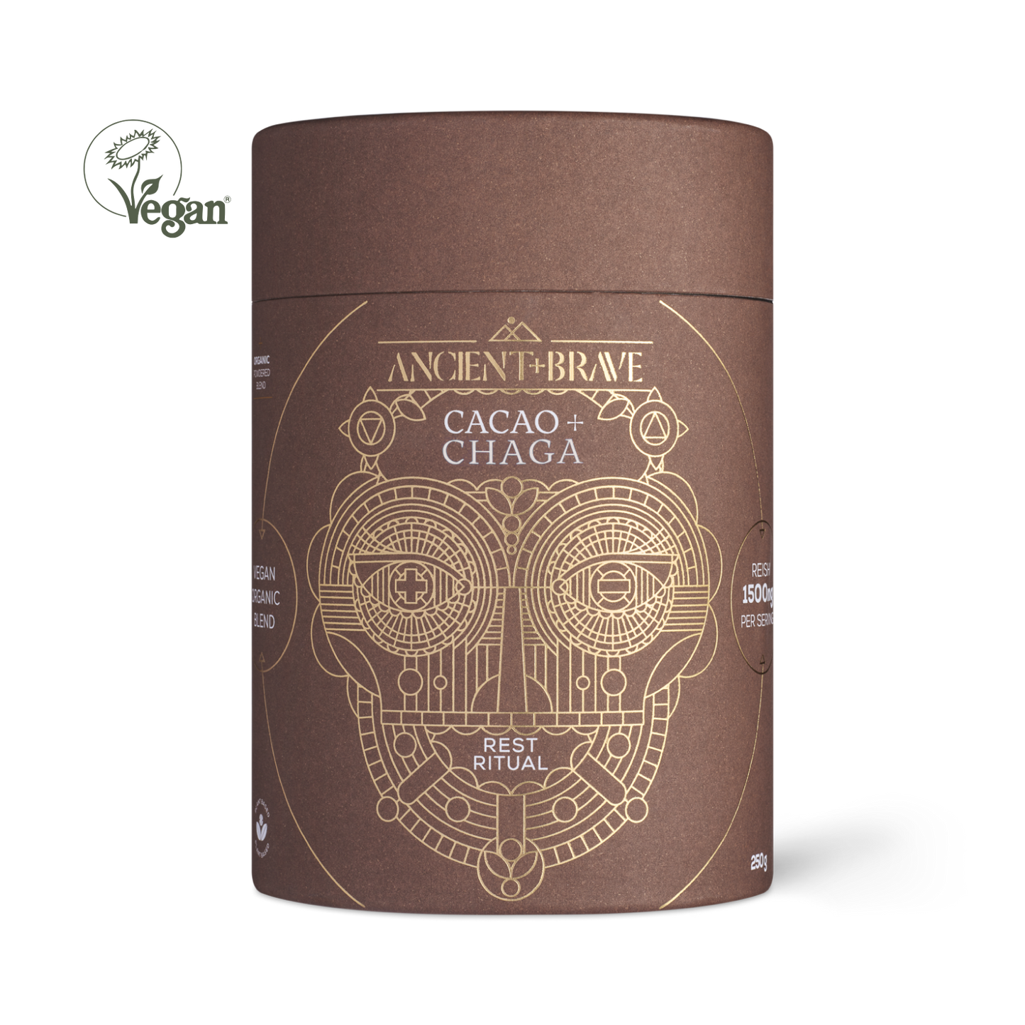 Cacao + Chaga 150g Tub