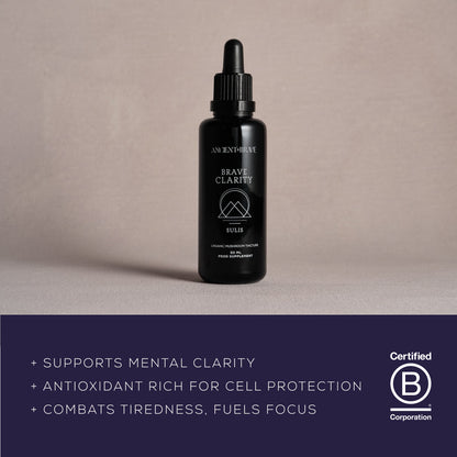 Brave Clarity Mushroom Tincture Bottle 50ml