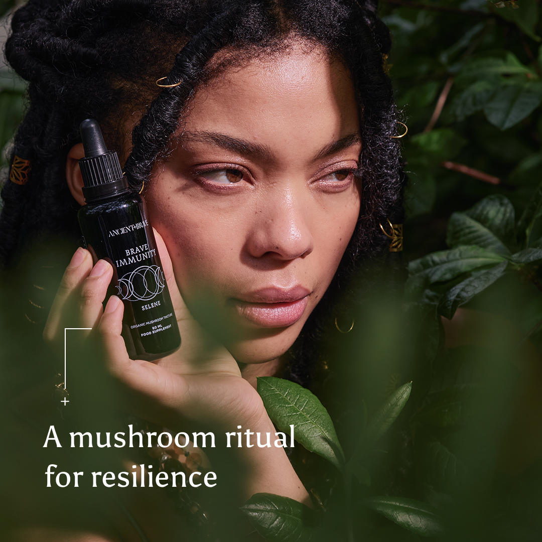 Brave Immunity Mushroom Tincture Bottle 50ml