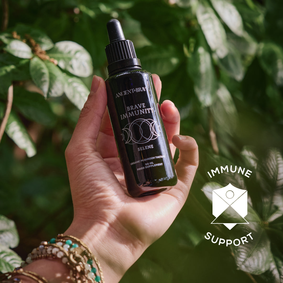 Brave Immunity Mushroom Tincture Bottle 50ml