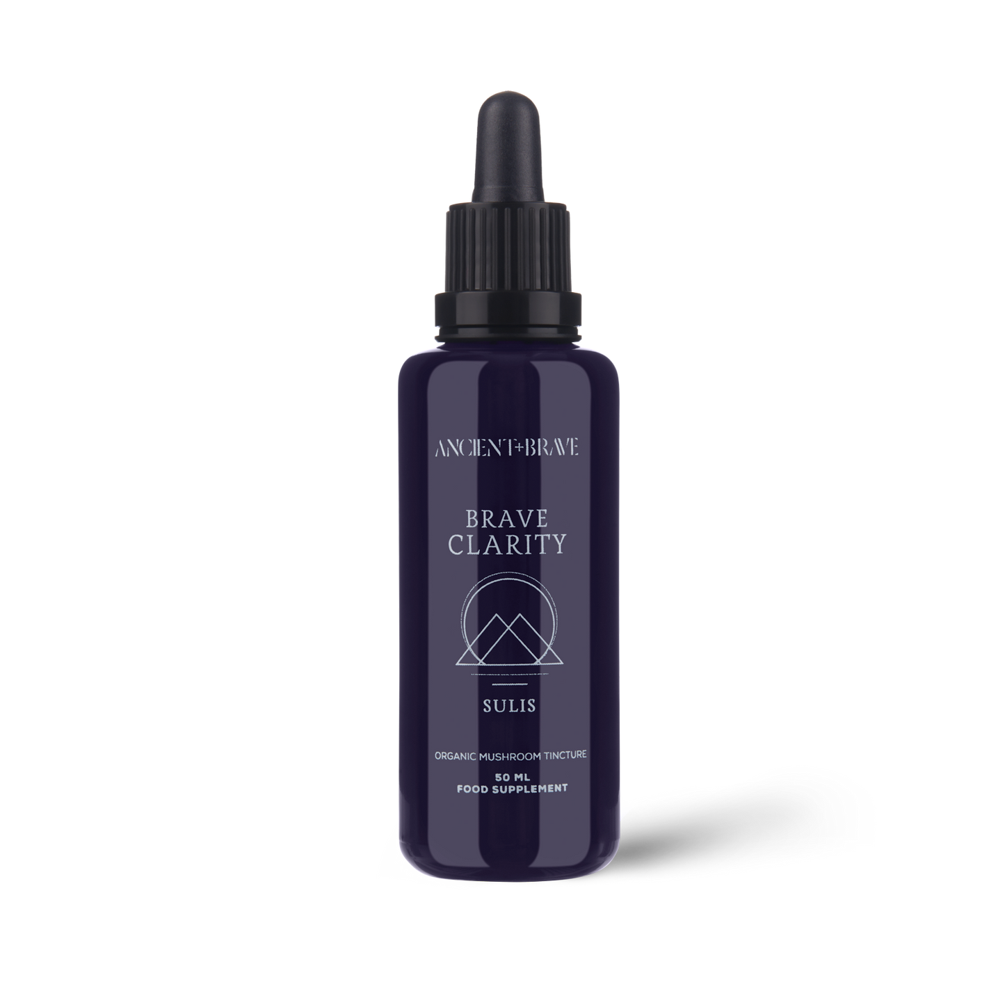Brave Clarity Mushroom Tincture Bottle 50ml
