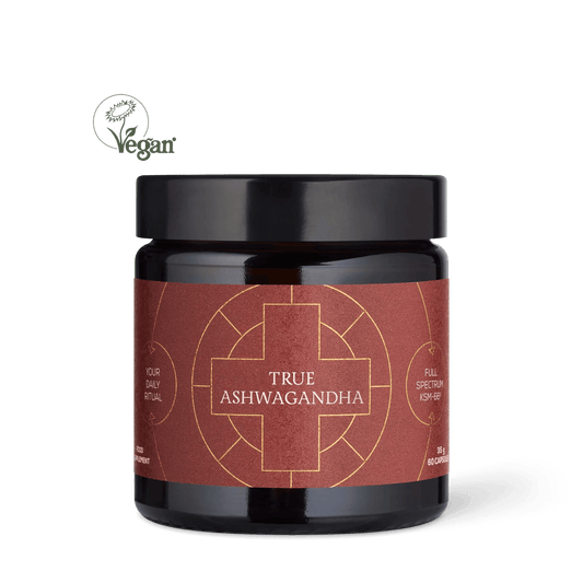 True Ashwagandha Capsule Jar 60CC