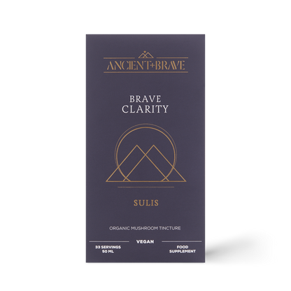 Brave Clarity Mushroom Tincture Bottle 50ml