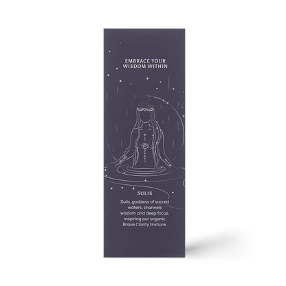 Brave Clarity Mushroom Tincture Bottle 50ml